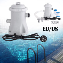 1SET Pool Filter 330 GPH Paddling Pool Electric Water Pump