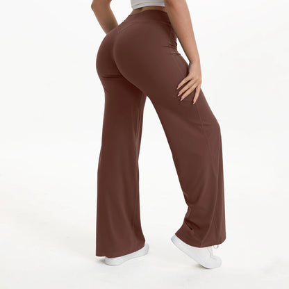 NCLAGEN Women’s Seamless Flare Yoga Leggings – High-Waist Butt Lifting Activewear