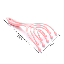 Scalp Neck Five Finger 9 Claws Steel Ball Hand Held Massager