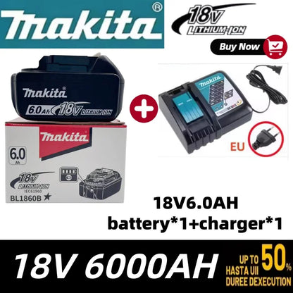 18V Lithium-Ion Replacement Battery for Makita Cordless Power Tools