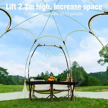 Transparent Dome Tent for 4-8 People Mushroom Shaped
