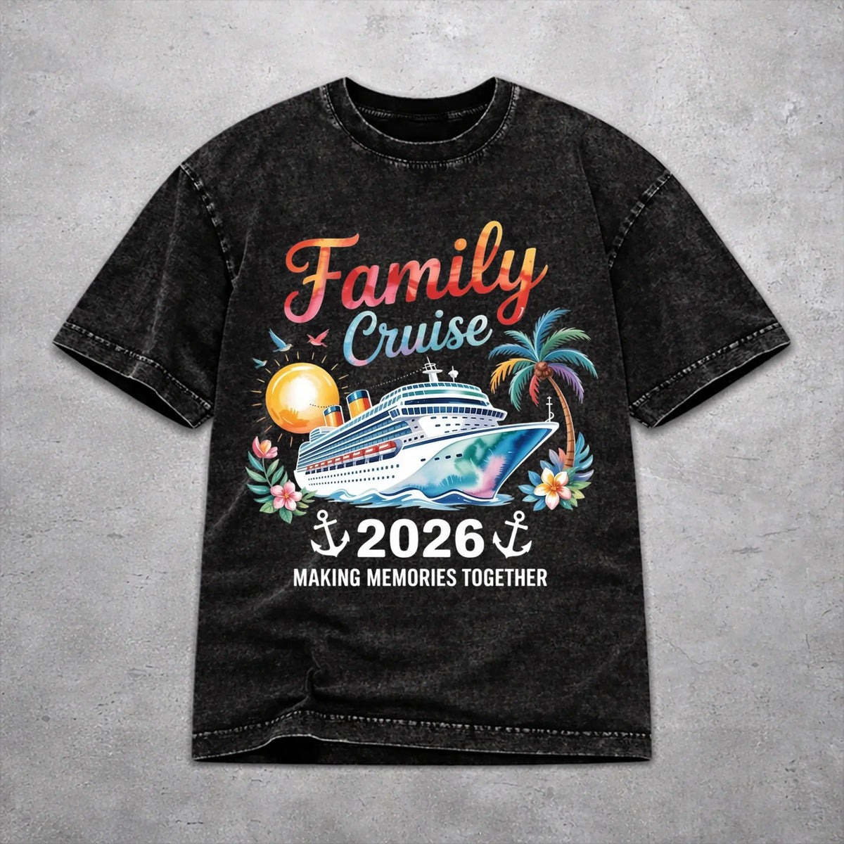 Women’s Vintage Aesthetic Crop Top – Casual Short Sleeve Summer Tee