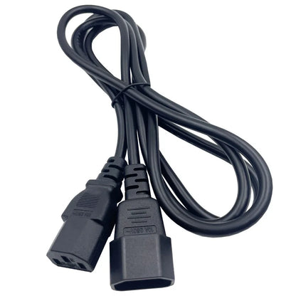 Universal IEC C5 3-Prong Laptop Power Cord & Extension Cable