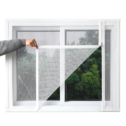 Self-adhesive Zippered Window Screen