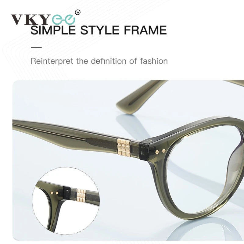 VICKY Round TR90 Frame Reading Glasses