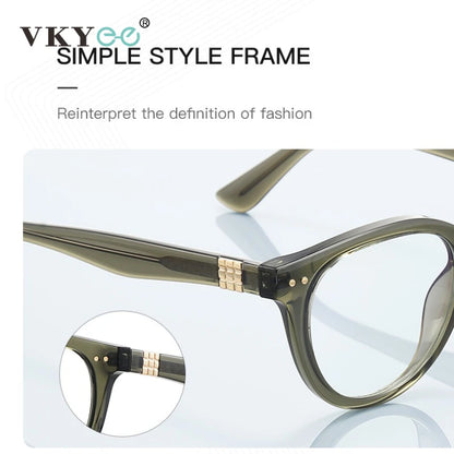 VICKY Round TR90 Frame Reading Glasses