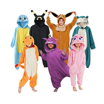 Kids Animal Kigurumi Onesie Costume Pajamas