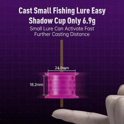 Kingdom Ultra-Light 135g Micro Monster BFS Baitcasting Fishing Reel