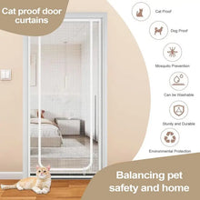 Adjustable Pet Zippered Door Screen
