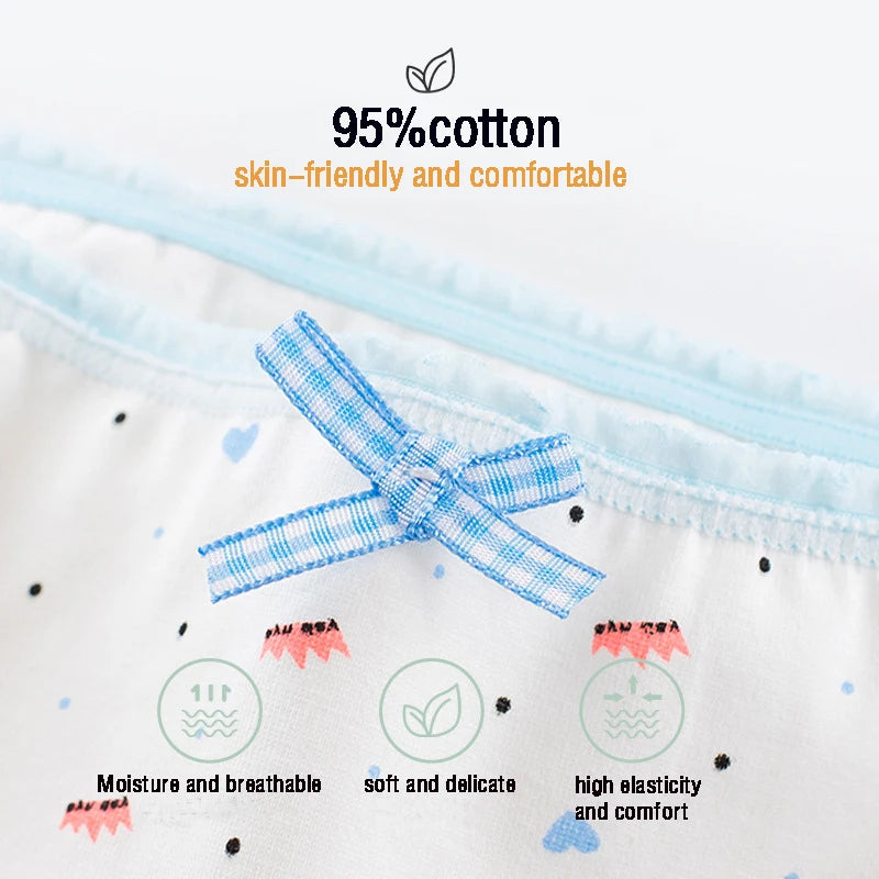 3Pcs Cotton Seamless Panties