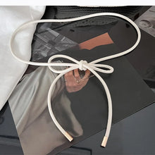 Round Thin Rope Belt