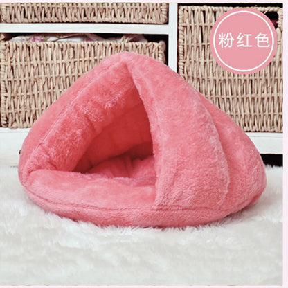 Triangle Shaped Warm Pet Bed