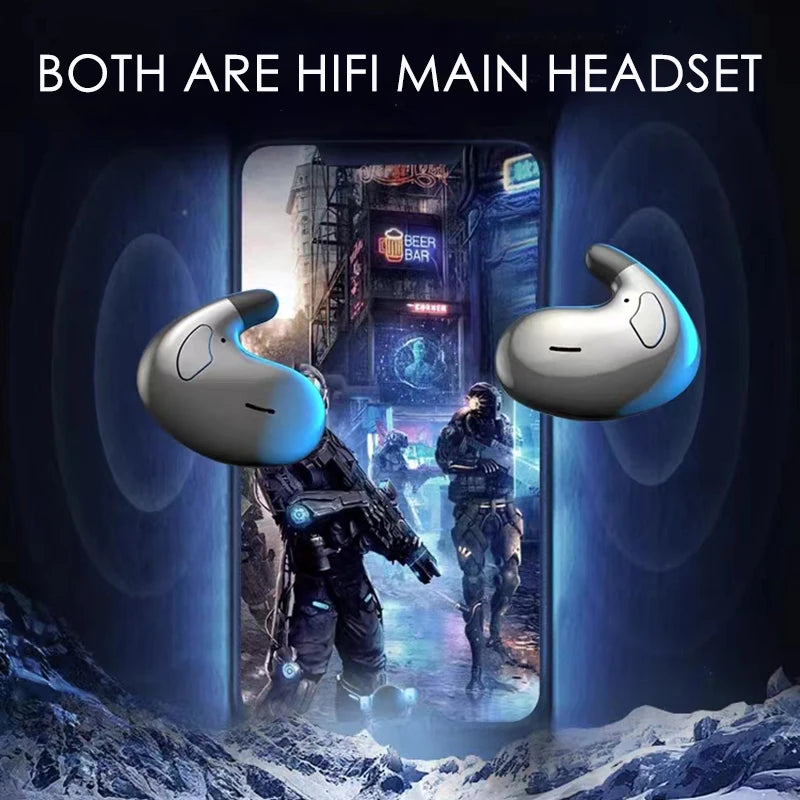 Ultra-thin 5.3 Wireless Bluetooth Invisible Earbuds