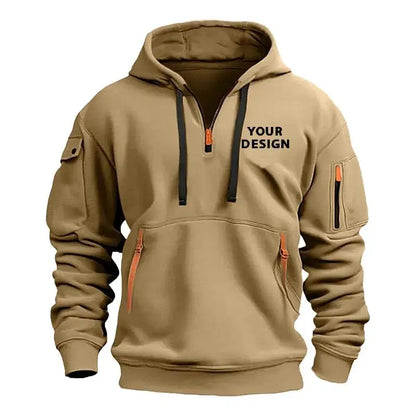 Men’s Casual Sleeveless Hooded Sweatshirt – Athletic Vest Pullover