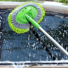 Rotating Car Wash Mop with Three-Section Telescopic Handle