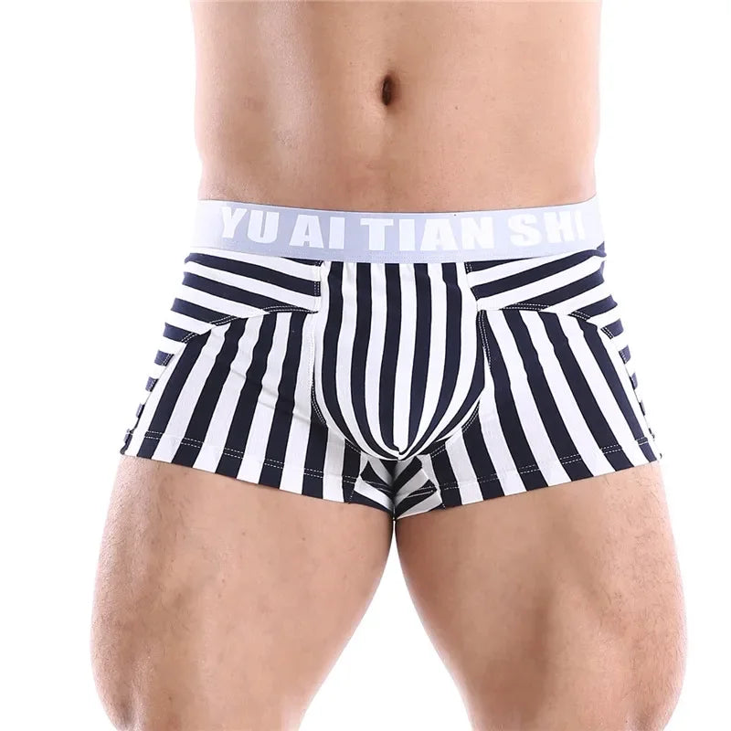 Comfortable Cotton Low Waist Boxer Shorts