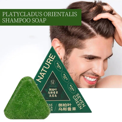 Seven Green Thuja Tiliacea Herbal Shampoo Bar (120g)