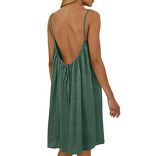 Women's  Breathable Backless Dress