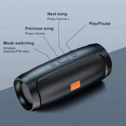 Lenovo Portable Bluetooth 5.4 Wireless Subwoofer Speaker