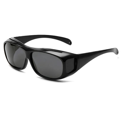 Night Vision Oversized Driver Anti-Glare Glasses