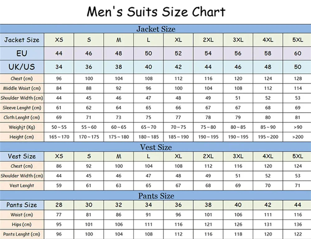 Men’s Formal Slim-Fit Suit Set – Premium Single-Breasted Wedding & Business Tuxedo