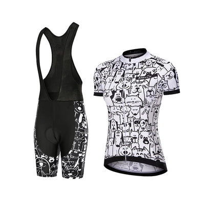 Men’s Short Sleeve Triathlon Skinsuit – Quick-Dry One-Piece Cycling, Running & Swimming Suit