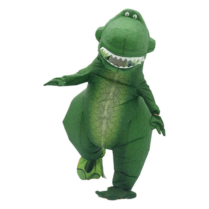 Green Dinosaur Inflatable Costume