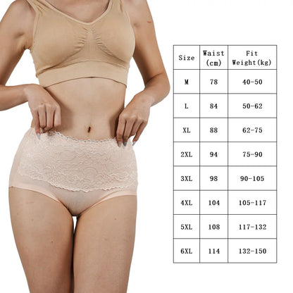 4Pcs Floral Crochet Briefs