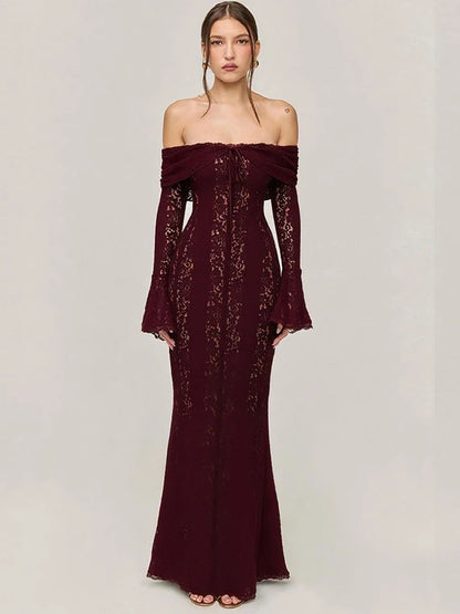 Suninheart Elegant Lace Bodycon Party Dress - Sleeveless V-Neck Evening & Event Midi/Maxi Gown