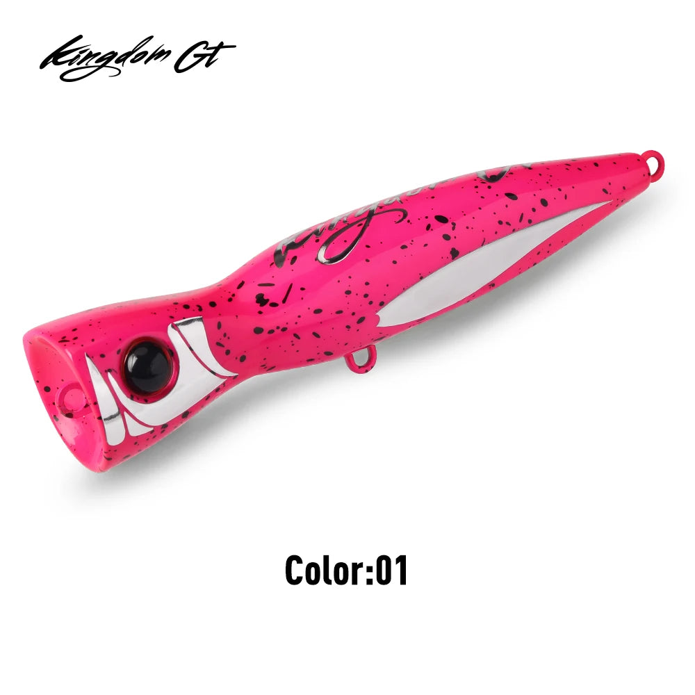 KINGDOM GT Topwater Popper Fishing Lure