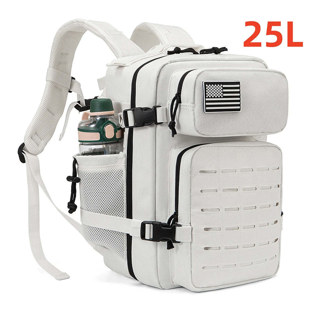 25L Tactical Backpack with Dual Cup Holder