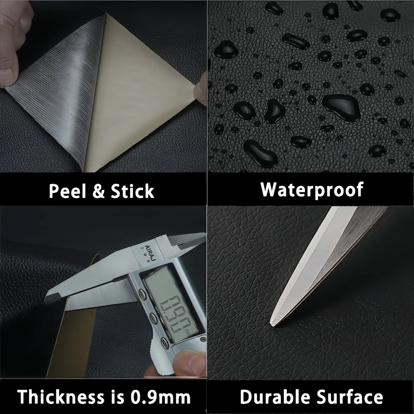 Self-Adhesive Leather Repair Patch Tape Roll