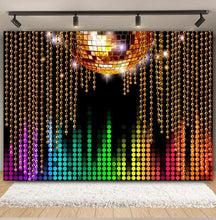 Disco Hip Hop Party Photo Backdrop