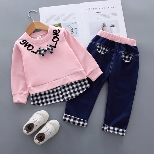 2Pcs Sets Toddler Outfit