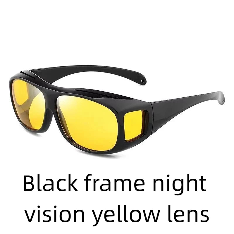 Night Driving Over Sunglasses Anti Glare Polarized Glasses
