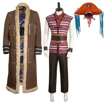 Live Action Buggy the Star Clown Cosplay Costume Set