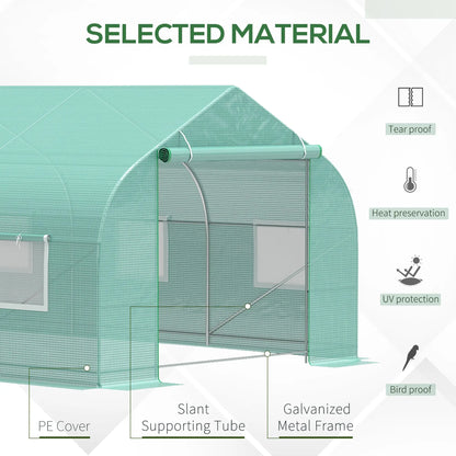 20' X 10' X 7' Greenhouse Large Walk-In
