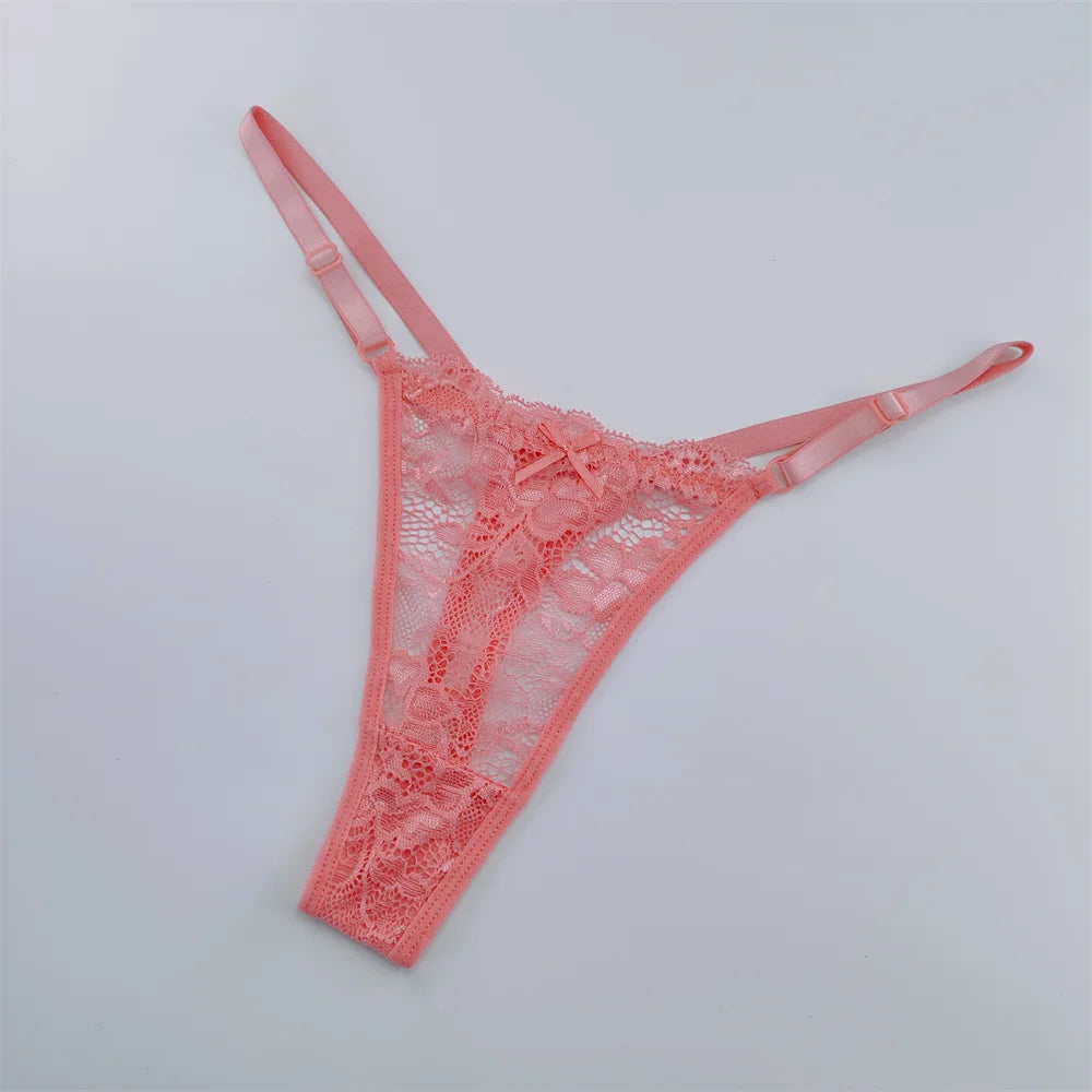 3Pcs Lace Thongs