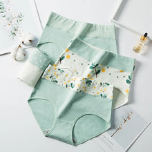 High Waist 4Pcs Cotton Panties