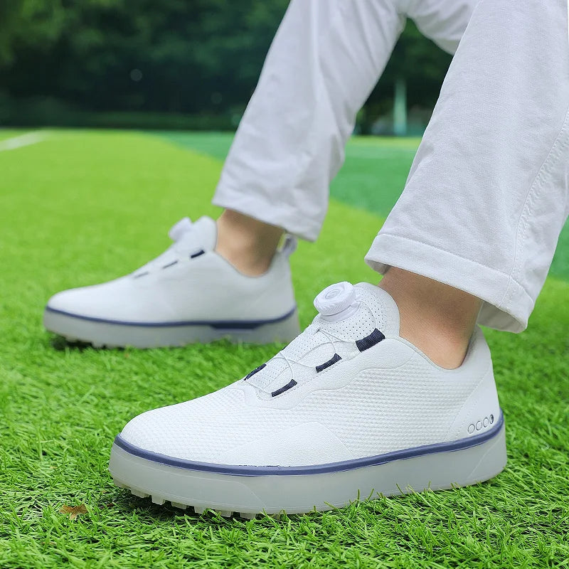 Waterproof Leather Golf Sneakers