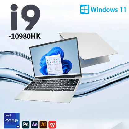 Intel Core i9-10980HK Notebook Computer with Windows 11 Pro & 16GB RAM 1TB