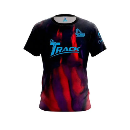 Track Tornado Green Flame Performance Bowling Jersey