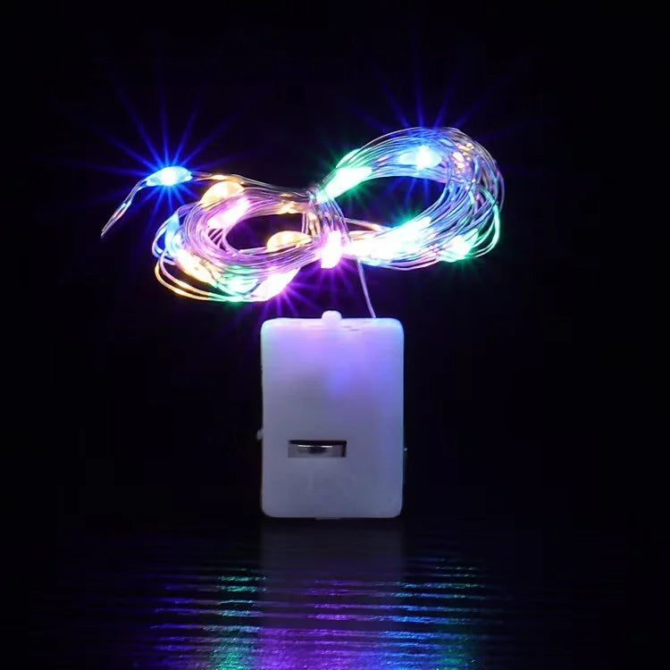 LED Fairy String Lights with Button Battery