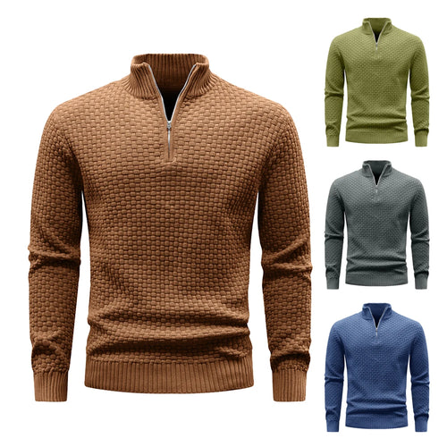 Quarter Zip Polo Sweaters