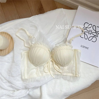 Wireless Lolita Bra Set