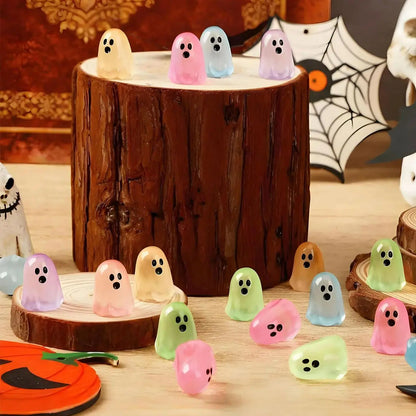 Mini Luminous Resin Ghost Figures
