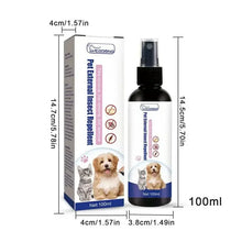 Pet Flea Removing Spray for Cats and Dogs