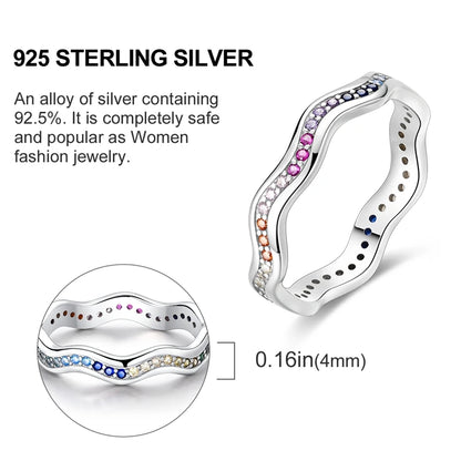 925 Sterling Silver Infinite Love Cubic Zircon Ring