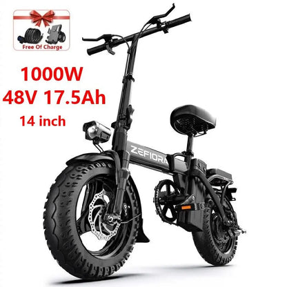 14-26inch 1000w Electric Bicycle