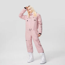 Thick One-Piece Hooded Jumpsuit